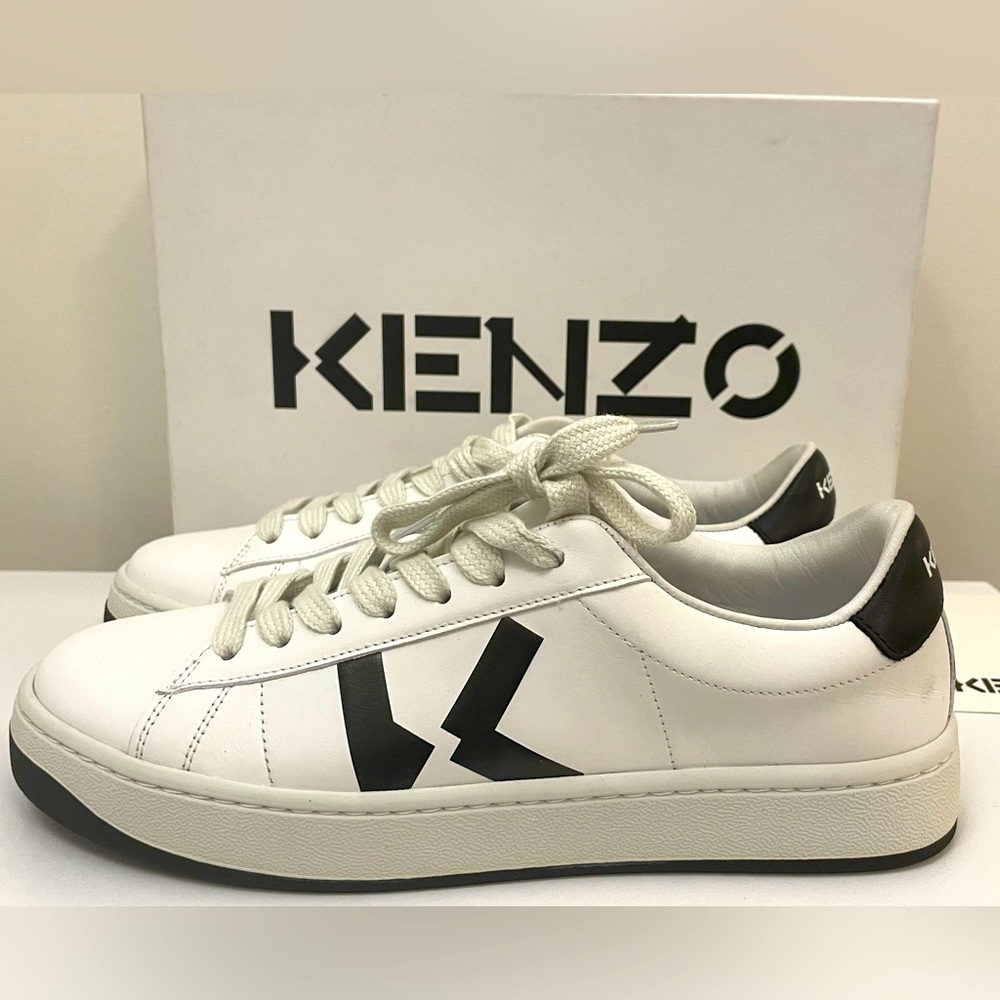 KENZO KOURT LACE-UP SNEAKERS - NWT